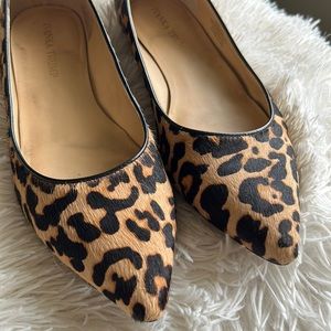 Ivanka leopard print flats